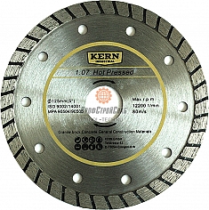 Алмазный диск Kern 1.07 Hot Pressed Turbo 230 мм