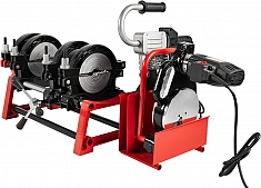 Механический стыковой сварочный аппарат для пнд труб Gas Fusion Red-160V4