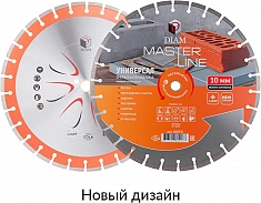 Новый дизайн сегментного алмазного круга Diam Master Line 1A1RSS Универсал 450 мм