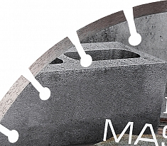 Сегменты сегментного алмазного круга Diam Master Line 1A1RSS Универсал 350 мм