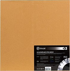 Упаковка сегментного алмазного круга Diam Pro Line 1A1RSS G3 Гранит 350 (370) мм